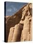 Colossal Statue of Ramses II Sits at the Entrance to the Great Temple of Abu Simbel, Egypt-Mcconnell Andrew-Stretched Canvas