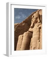 Colossal Statue of Ramses II Sits at the Entrance to the Great Temple of Abu Simbel, Egypt-Mcconnell Andrew-Framed Photographic Print