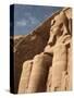 Colossal Statue of Ramses II Sits at the Entrance to the Great Temple of Abu Simbel, Egypt-Mcconnell Andrew-Stretched Canvas