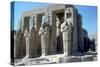 Colossal Statues of Rameses Ii, the Ramesseum, Temple of Rameses Ii, Luxor, Egypt, C1300 Bc-CM Dixon-Stretched Canvas