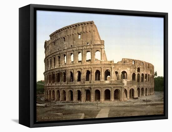 Colosseum, 1890s-Science Source-Framed Stretched Canvas