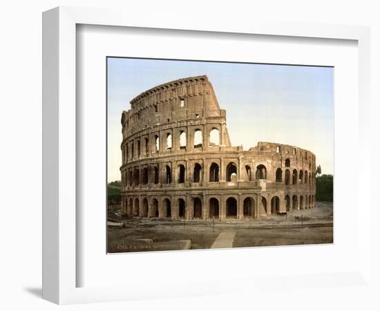Colosseum, 1890s-Science Source-Framed Giclee Print