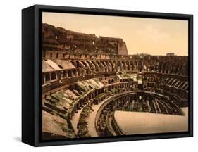 Colosseum, 1890s-Science Source-Framed Stretched Canvas