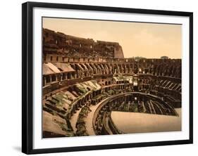 Colosseum, 1890s-Science Source-Framed Giclee Print