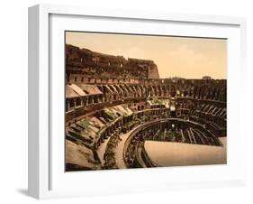 Colosseum, 1890s-Science Source-Framed Giclee Print