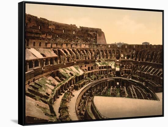 Colosseum, 1890s-Science Source-Framed Stretched Canvas