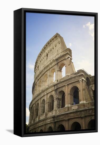 Colosseum Amphitheater, Rome, Italy-null-Framed Stretched Canvas