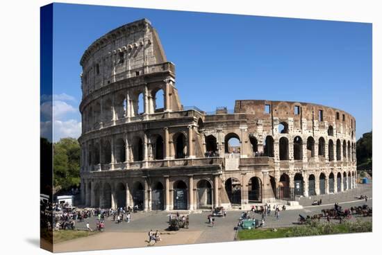 Colosseum, Ancient Roman Forum, Rome, Lazio, Italy-James Emmerson-Stretched Canvas