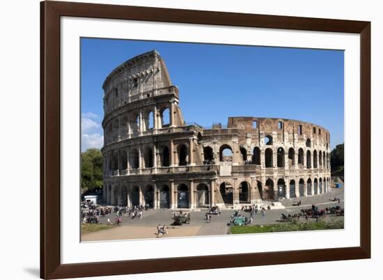 Colosseum, Ancient Roman Forum, Rome, Lazio, Italy-James Emmerson-Framed Photographic Print