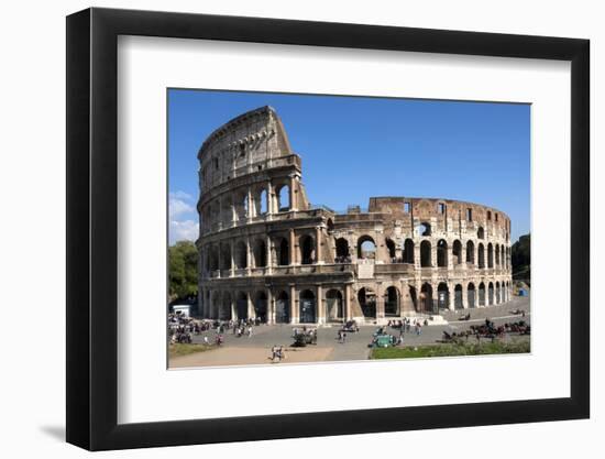 Colosseum, Ancient Roman Forum, Rome, Lazio, Italy-James Emmerson-Framed Premium Photographic Print
