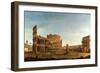 Colosseum and Arch of Constantine, Rome-Canaletto-Framed Giclee Print