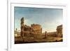 Colosseum and Arch of Constantine, Rome-Canaletto-Framed Giclee Print