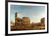 Colosseum and Arch of Constantine, Rome-Canaletto-Framed Giclee Print