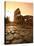 Colosseum and Via Sacra, Sunrise, Rome, Italy-Michele Falzone-Stretched Canvas