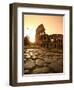 Colosseum and Via Sacra, Sunrise, Rome, Italy-Michele Falzone-Framed Premium Photographic Print