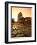 Colosseum and Via Sacra, Sunrise, Rome, Italy-Michele Falzone-Framed Photographic Print