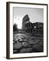 Colosseum and Via Sacra, Sunrise, Rome, Italy-Michele Falzone-Framed Photographic Print