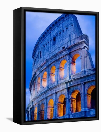 Colosseum at Dusk-Bob Krist-Framed Stretched Canvas