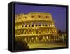 Colosseum at Night, Rome, Italy-Roy Rainford-Framed Stretched Canvas