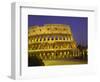 Colosseum at Night, Rome, Italy-Roy Rainford-Framed Photographic Print