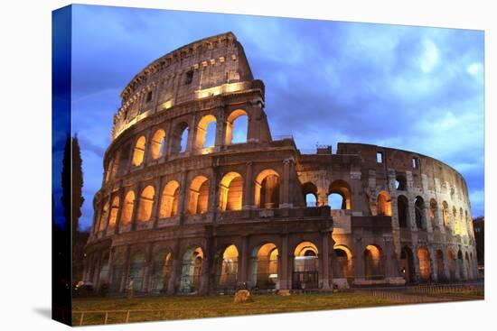 Colosseum at Twilight-mary416-Stretched Canvas