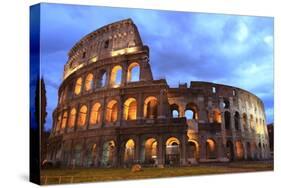 Colosseum at Twilight-mary416-Stretched Canvas