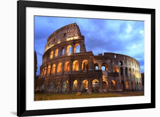 Colosseum at Twilight-mary416-Framed Photographic Print