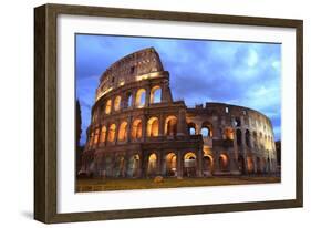 Colosseum at Twilight-mary416-Framed Photographic Print