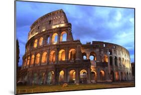 Colosseum at Twilight-mary416-Mounted Photographic Print