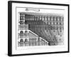 Colosseum: Cross-Section-null-Framed Giclee Print