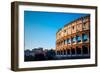 Colosseum in Rome in Rome, ITALY-ilolab-Framed Photographic Print