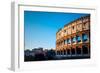 Colosseum in Rome in Rome, ITALY-ilolab-Framed Photographic Print