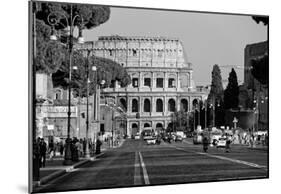 Colosseum in Rome, Italy-null-Mounted Poster