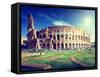 Colosseum in Rome, Italy-Iakov Kalinin-Framed Stretched Canvas