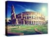 Colosseum in Rome, Italy-Iakov Kalinin-Stretched Canvas