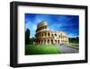 Colosseum in Rome, Italy-Iakov Kalinin-Framed Photographic Print