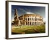 Colosseum in Rome, Italy-Iakov Kalinin-Framed Photographic Print