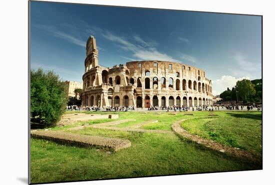 Colosseum in Rome, Italy-Iakov Kalinin-Mounted Photographic Print