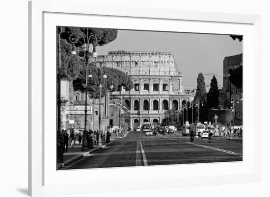 Colosseum in Rome, Italy-null-Framed Photo