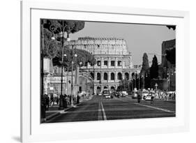 Colosseum in Rome, Italy-null-Framed Photo