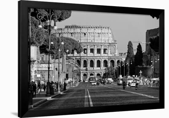 Colosseum in Rome, Italy-null-Framed Photo