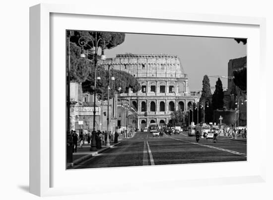 Colosseum in Rome, Italy-null-Framed Photo