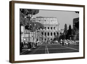 Colosseum in Rome, Italy-null-Framed Photo