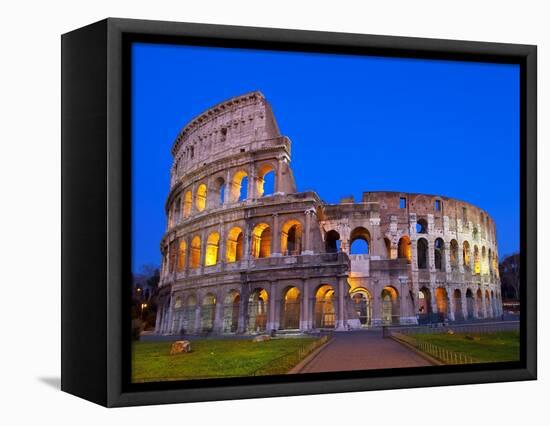 Colosseum in Rome-Sylvain Sonnet-Framed Stretched Canvas