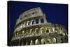 Colosseum or Flavian Amphitheatre at Night-null-Stretched Canvas