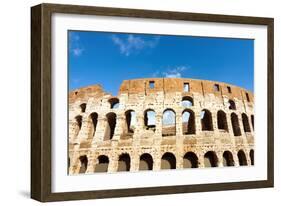 Colosseum or Flavian Amphitheatre, Rome, Latium, Italy, Europe-Nico Tondini-Framed Photographic Print