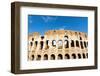 Colosseum or Flavian Amphitheatre, Rome, Latium, Italy, Europe-Nico Tondini-Framed Photographic Print