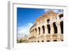 Colosseum or Flavian Amphitheatre, Rome, Latium, Italy, Europe-Nico Tondini-Framed Photographic Print