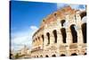 Colosseum or Flavian Amphitheatre, Rome, Latium, Italy, Europe-Nico Tondini-Stretched Canvas