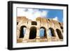 Colosseum or Flavian Amphitheatre, Rome, Latium, Italy, Europe-Nico Tondini-Framed Photographic Print